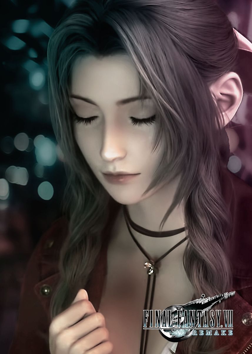 'Aerith Gainsborough' Poster by SCARRT  | Displate