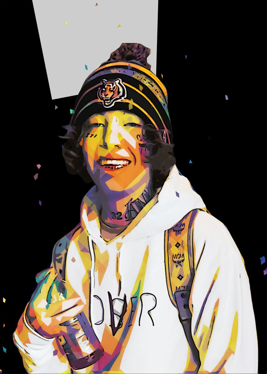 'Lil Xan' Poster, picture, metal print, paint by OOM TEAM | Displate