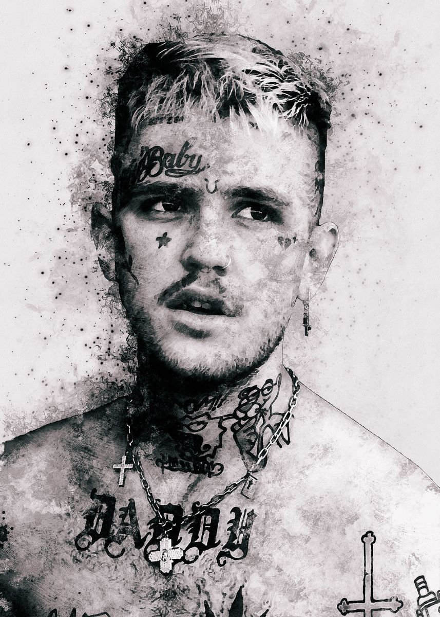 'Lil Peep' Poster by Poster worldwide | Displate