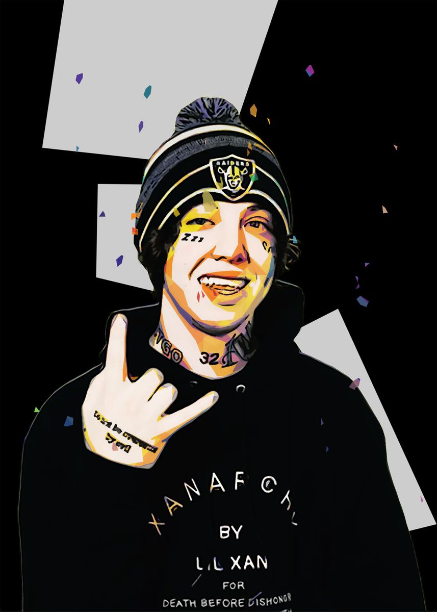 'Lil Xan' Poster by OOM TEAM | Displate