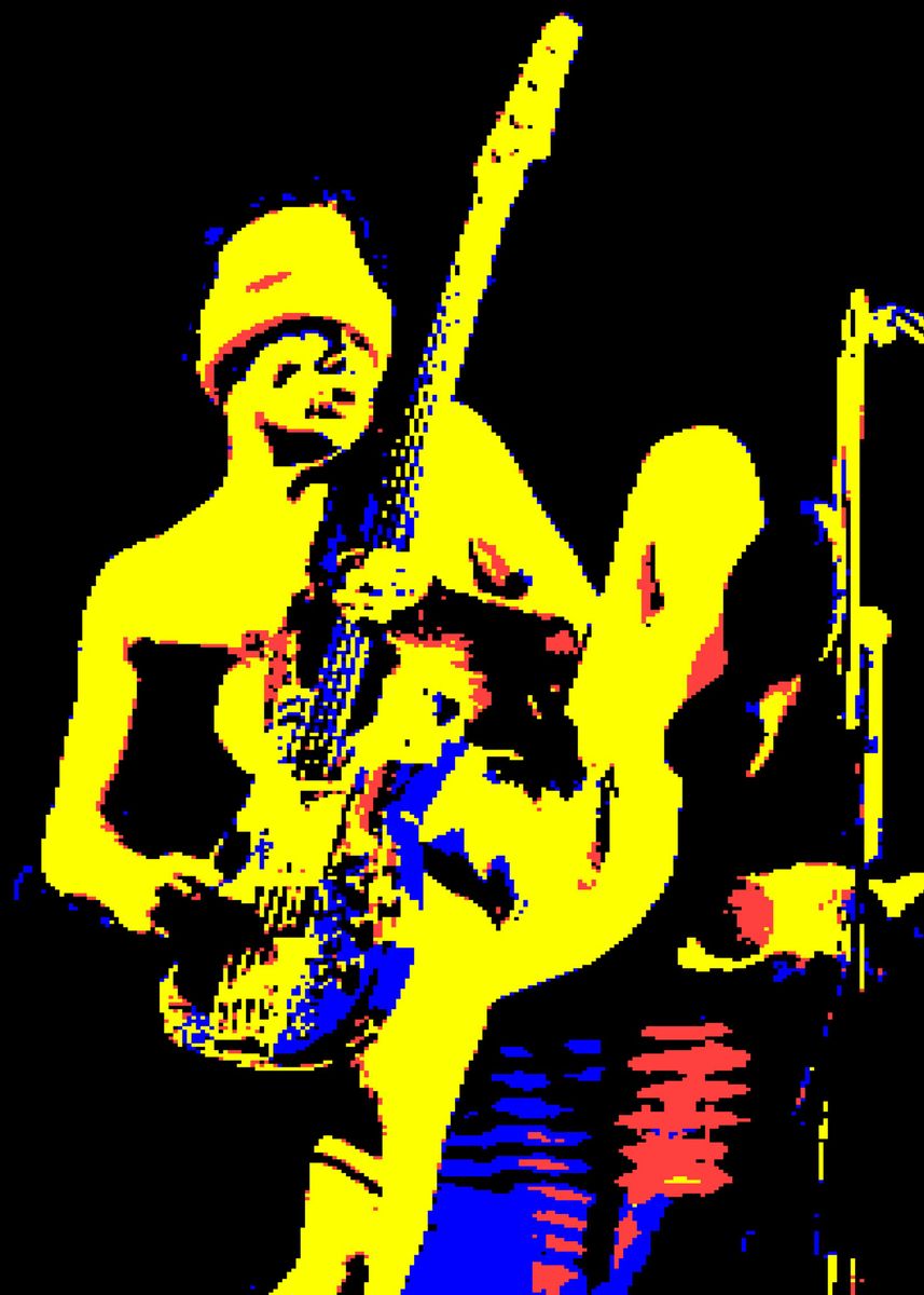 'Michael Peter Balzary' Poster by Digitalpainting studio art | Displate