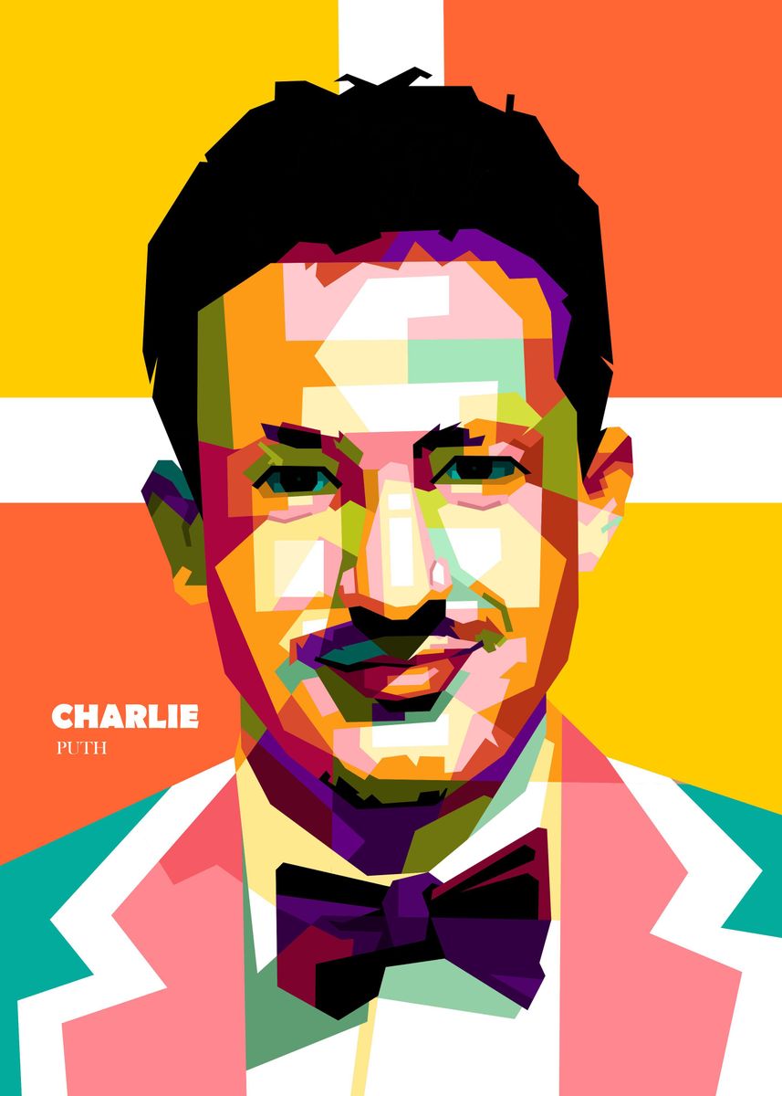 'CHARLIE PUTH' Poster, picture, metal print, paint by AMIRUDIN 06 ...