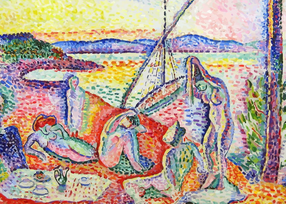 Матисс картина роскошь покой и наслаждение