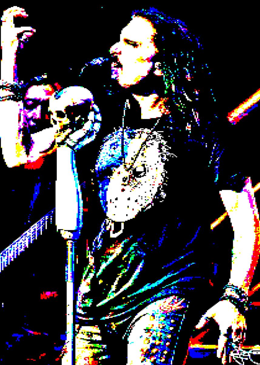 'James LaBrie' Poster by Digitalpainting studio art | Displate