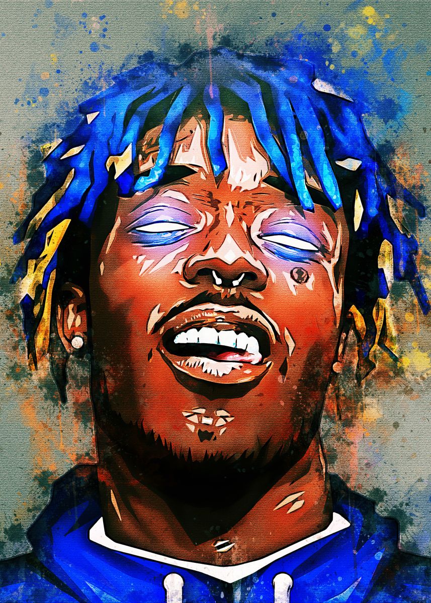 'Lil Uzi Vert' Poster, picture, metal print, paint by TI KI | Displate