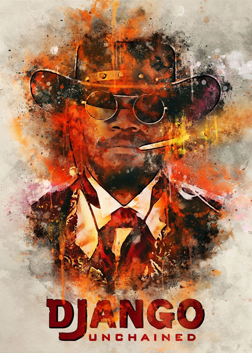 'Django' Poster by Muhammad Irsan | Displate