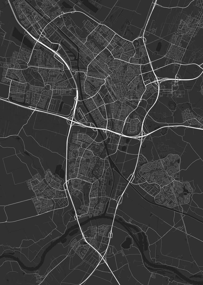 Utrecht Netherlands Map Poster By GraphicalMaps Displate   A33d5f51a00f4786373063fb0260243a E8fce0d884c3d8bd7c69df1fe900af06 