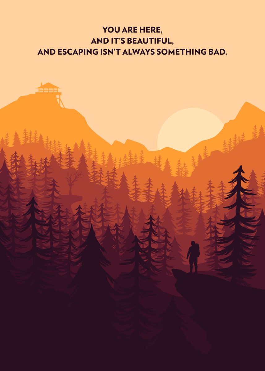 Make a return to Firewatch on Game Pass