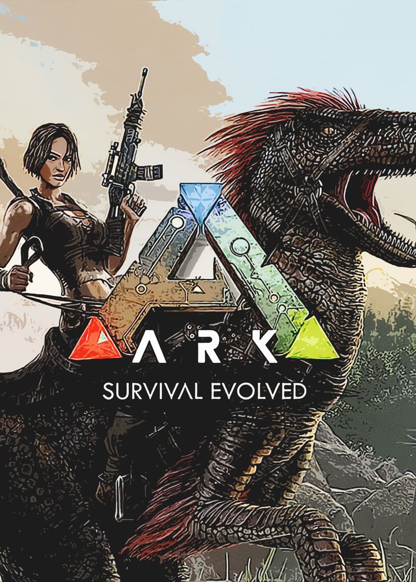 'Ark Survival evolved' Poster by Rian setiadi | Displate