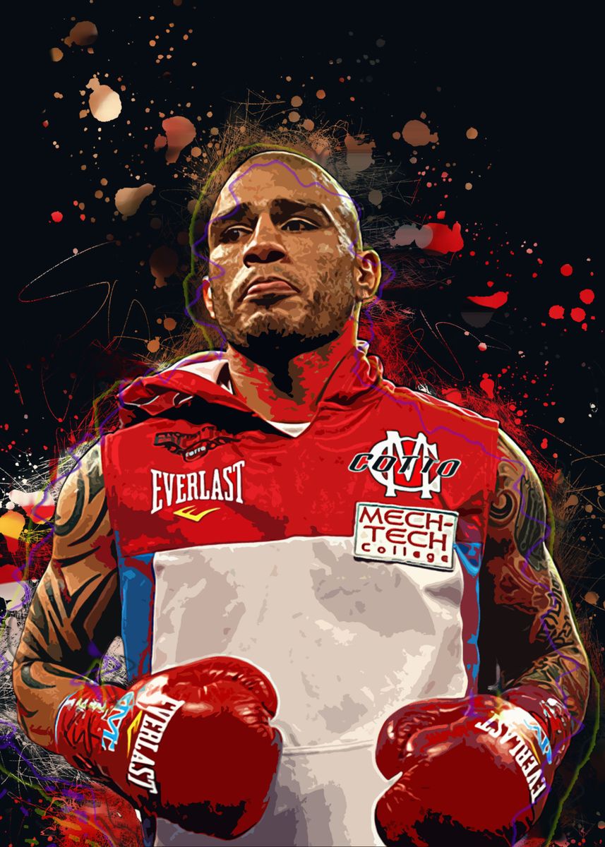 'Miguel Cotto' Poster, picture, metal print, paint by ONONMADE STUDIO ...