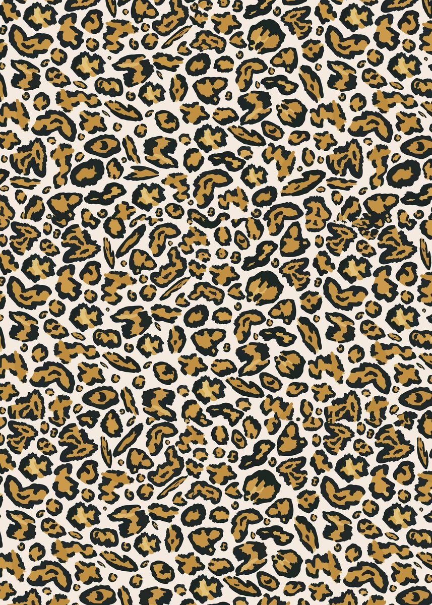 'Leopard Print' Poster, picture, metal print, paint by Damelio Designs ...