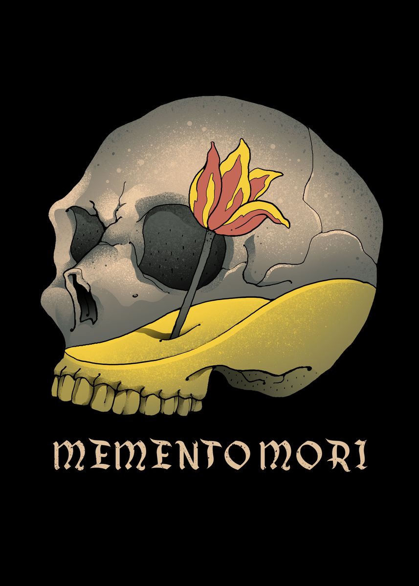 'Memento Mori' Poster by vp trinidad | Displate