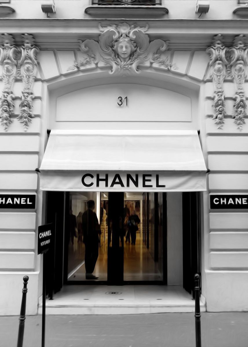 'Chanel' Poster, picture, metal print, paint by Tieu Long | Displate