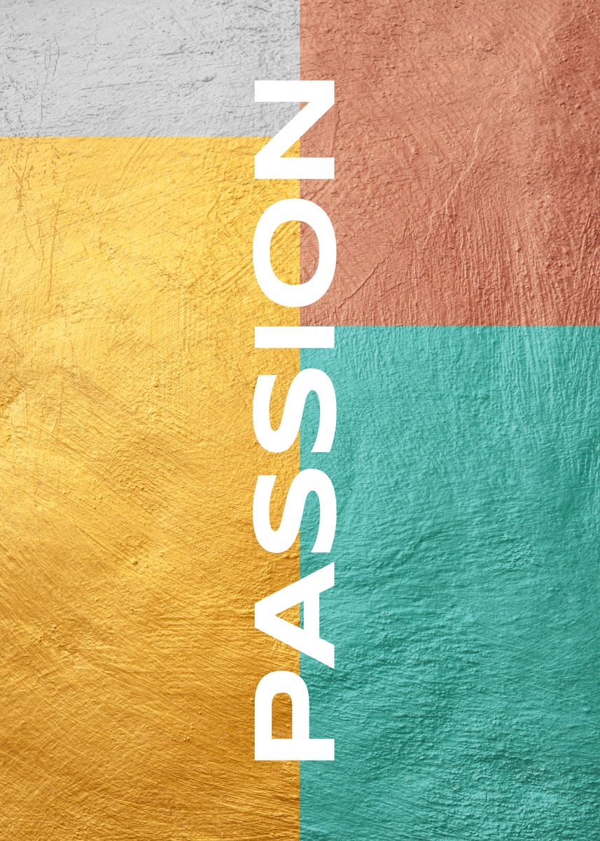 Passion Poster By Partyhat Displate