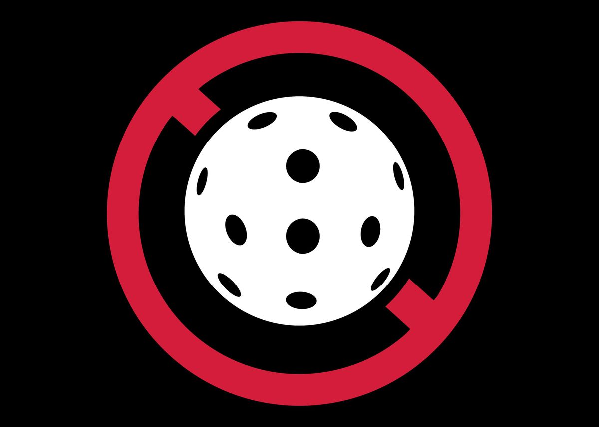 'Pickleball ban' Poster by Designzz Displate