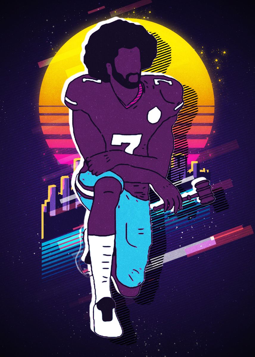 'Favourite football player' Poster by Mibride Displate