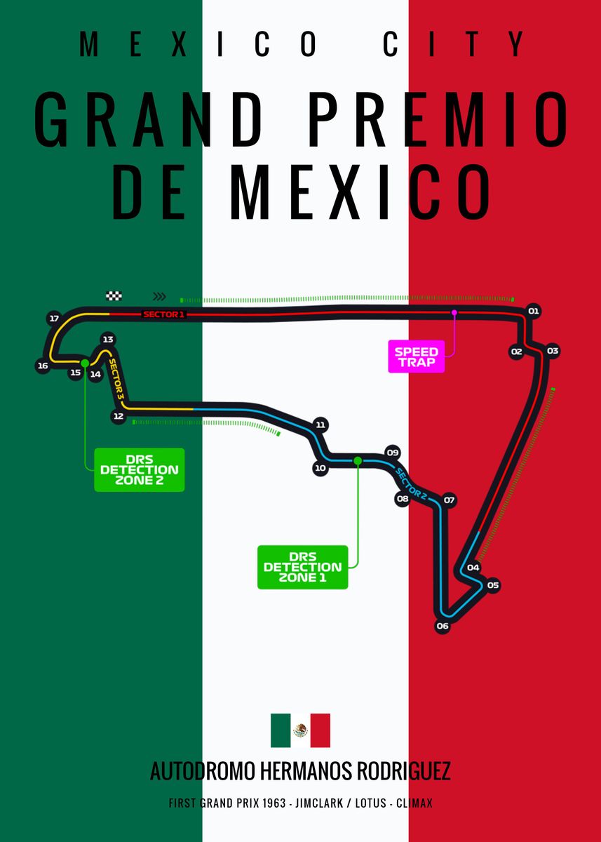 Mexico Grand Prix Metal Poster Print Snoop Pog Displate