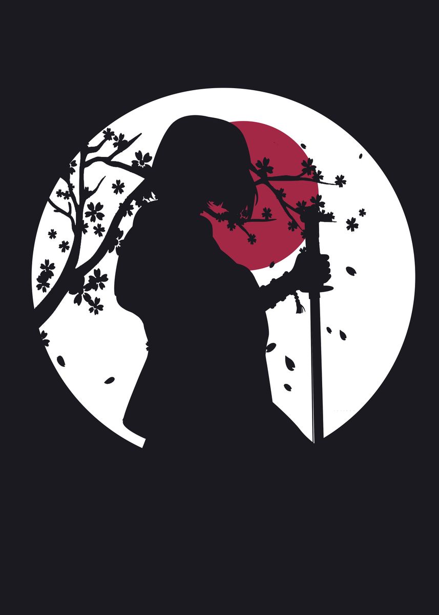 Samurai Girl Poster By Koo Art Displate Samurai Girl Poster By Koo Art Displate