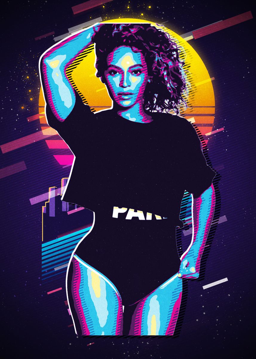 'Beyonc' Poster By Colongreer | Displate