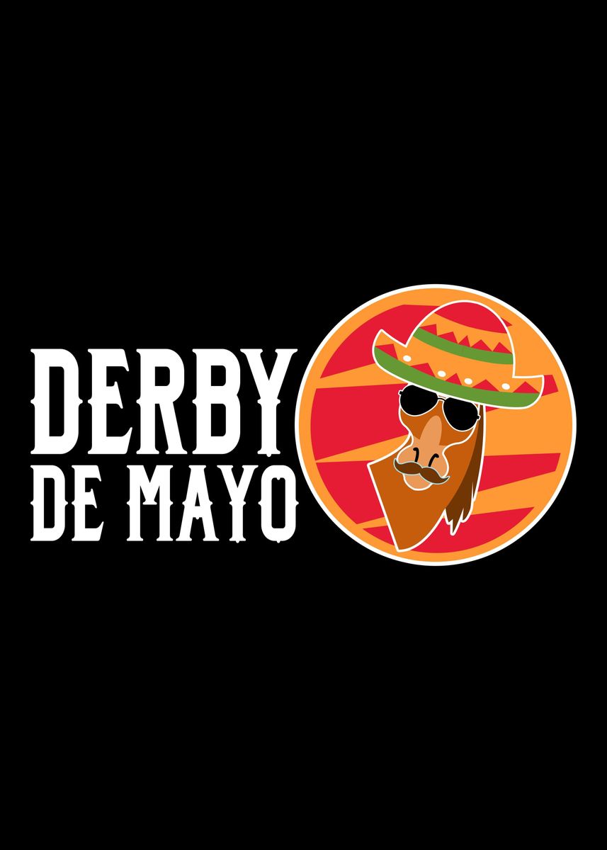 'Derby De Mayo Kentucky Hor' Poster, picture, metal print, paint by ...