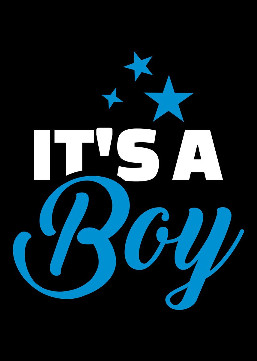 'Baby Boy' Poster by Designzz | Displate