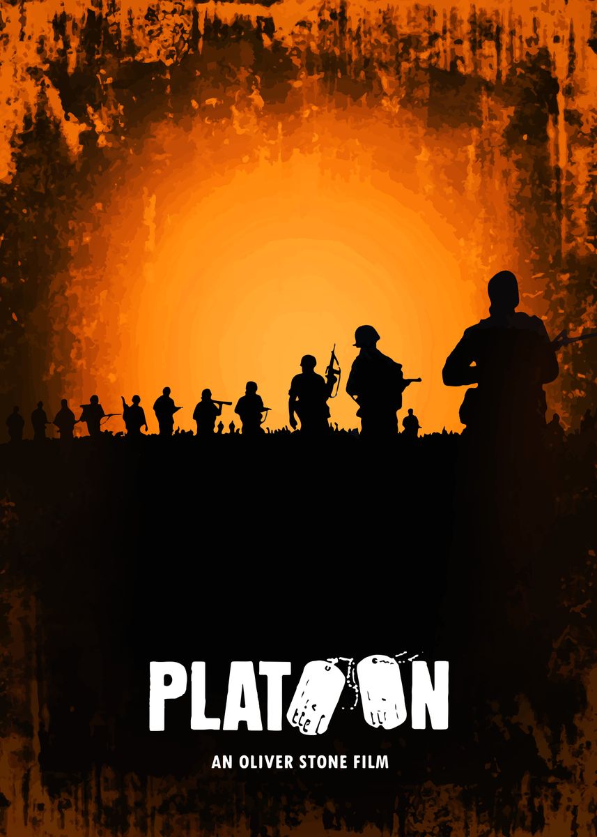 Platoon Poster By Bo Kev Displate