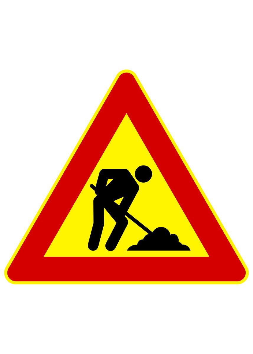 'Italian Road Sign' Poster, picture, metal print, paint by Dmitry ...