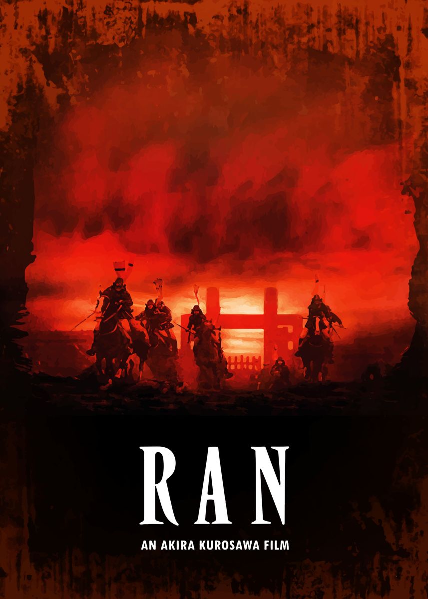 'Ran' Poster, picture, metal print, paint by Bo Kev | Displate