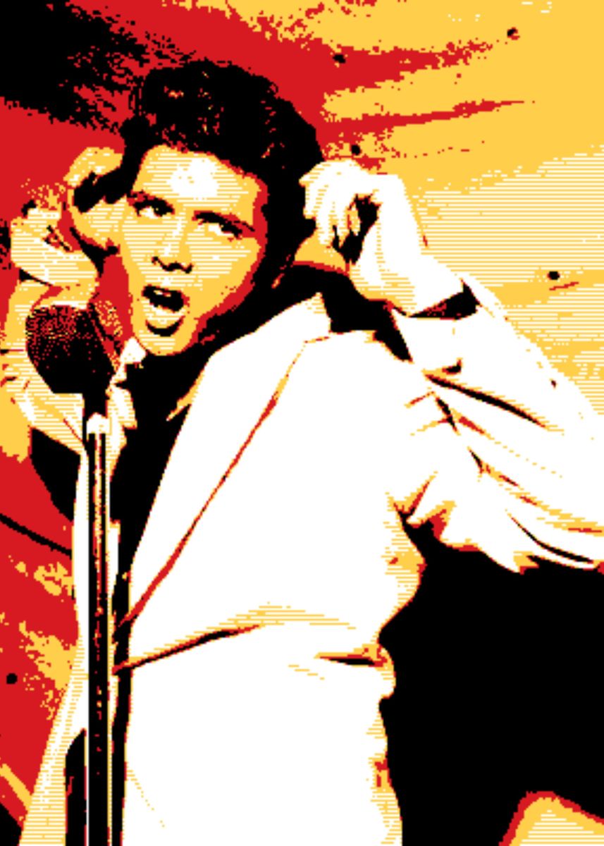 'Cliff Richard' Poster, picture, metal print, paint by Imad Wpap | Displate