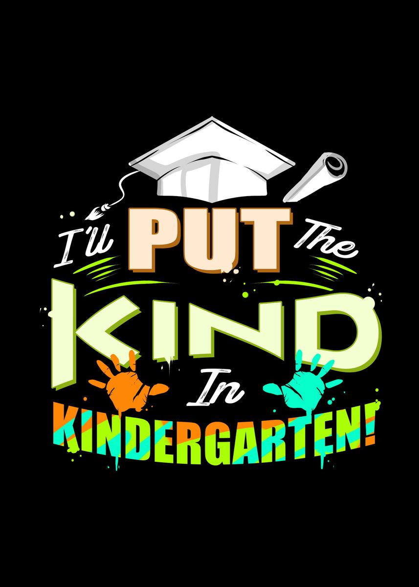 'Kindergarten Start' Poster by Andrea Guenther Displate