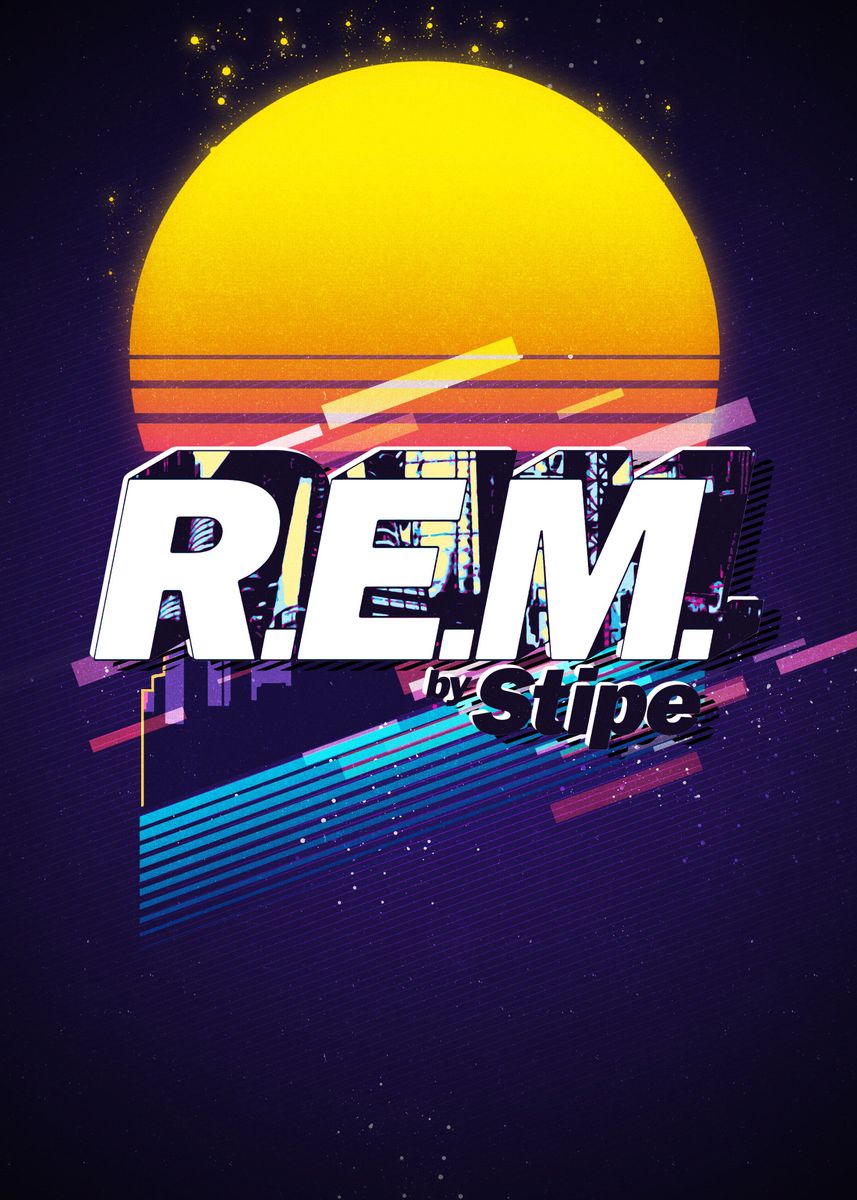 'rem' Poster By Padilla 