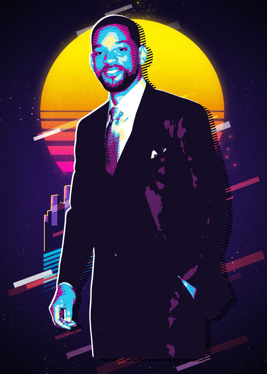 'will Smith' Poster By Copeland 