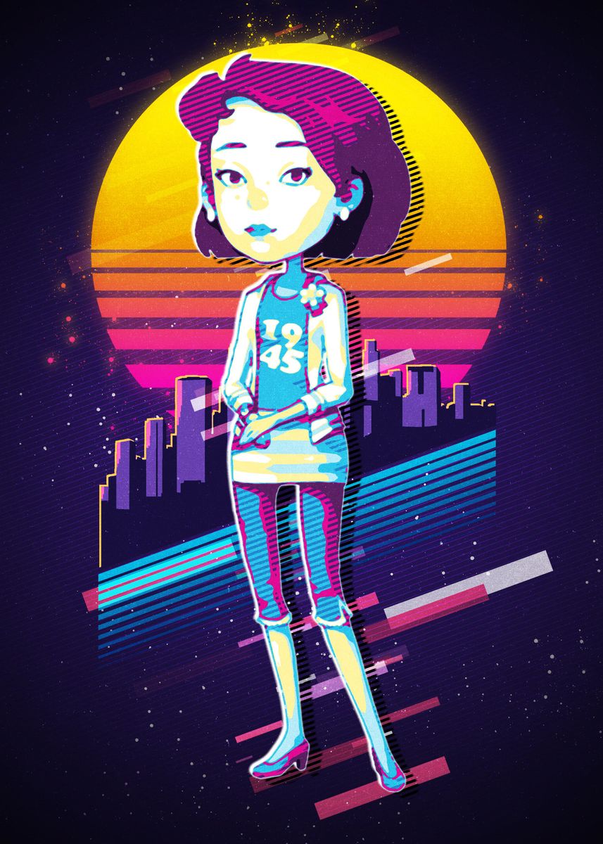 'My time at portia' Poster by Retro Nice Picture Displate