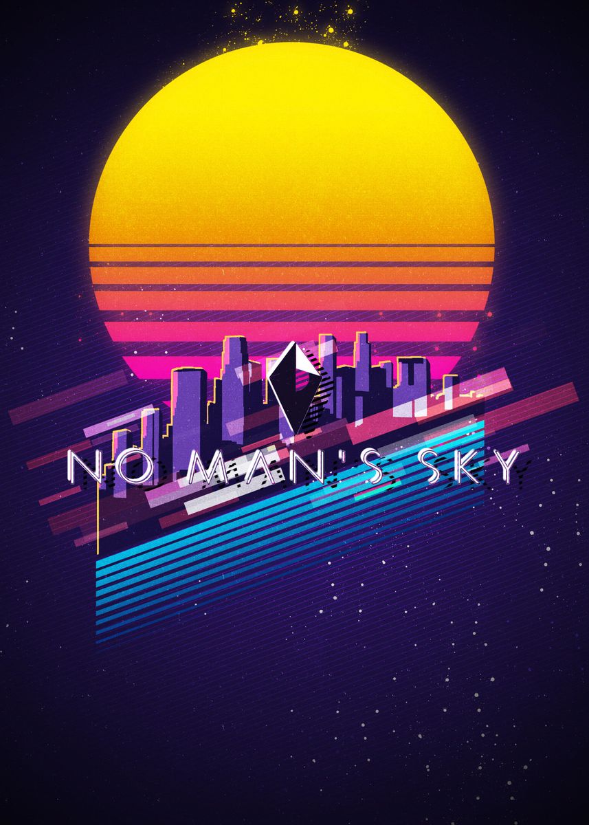 'no mans sky' Poster, picture, metal print, paint by colongreer | Displate