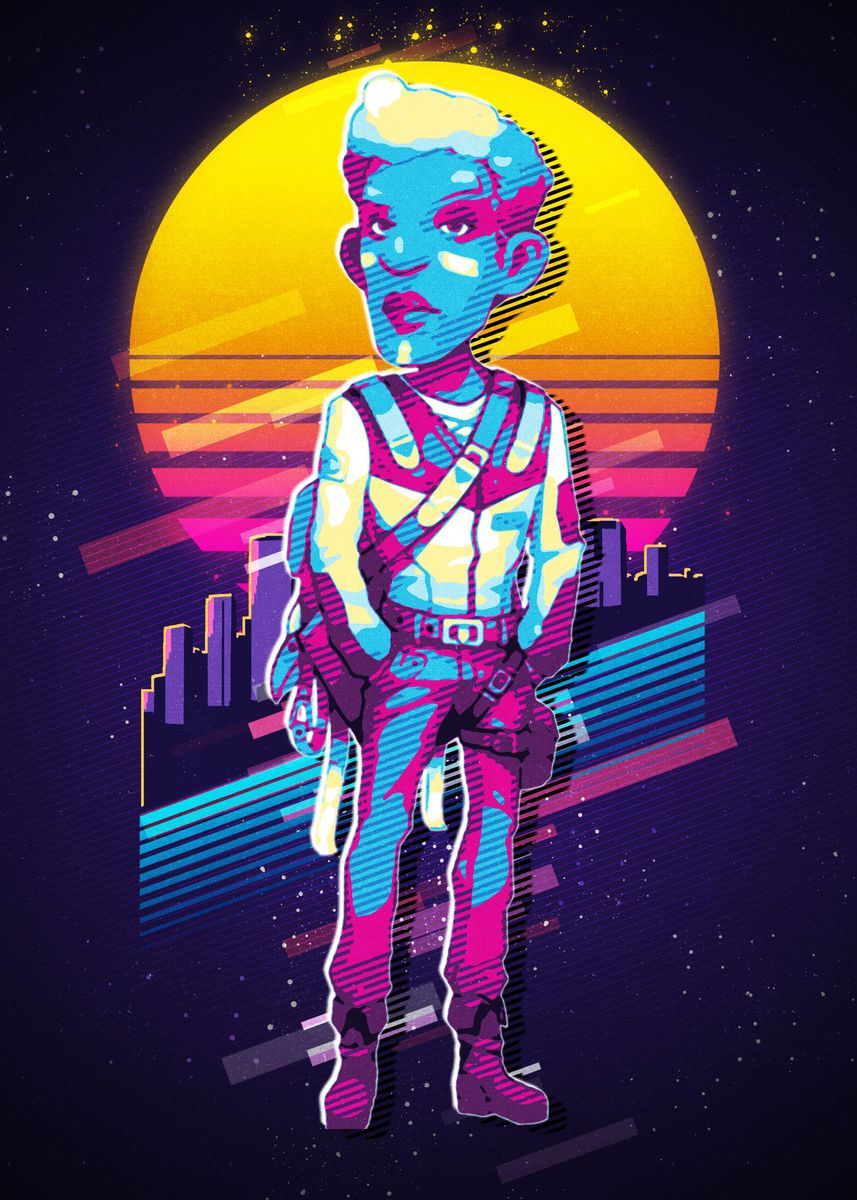 'My time at portia' Poster by Retro Nice Picture Displate