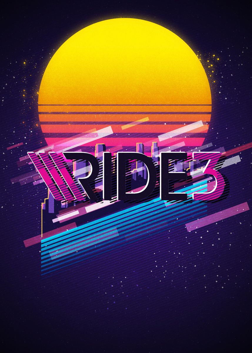 'ride ' Poster by Garibaldi | Displate