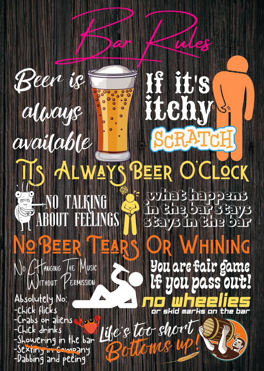 It's Beer O'Clock Funny Beer Pint Glass - Gift Idea