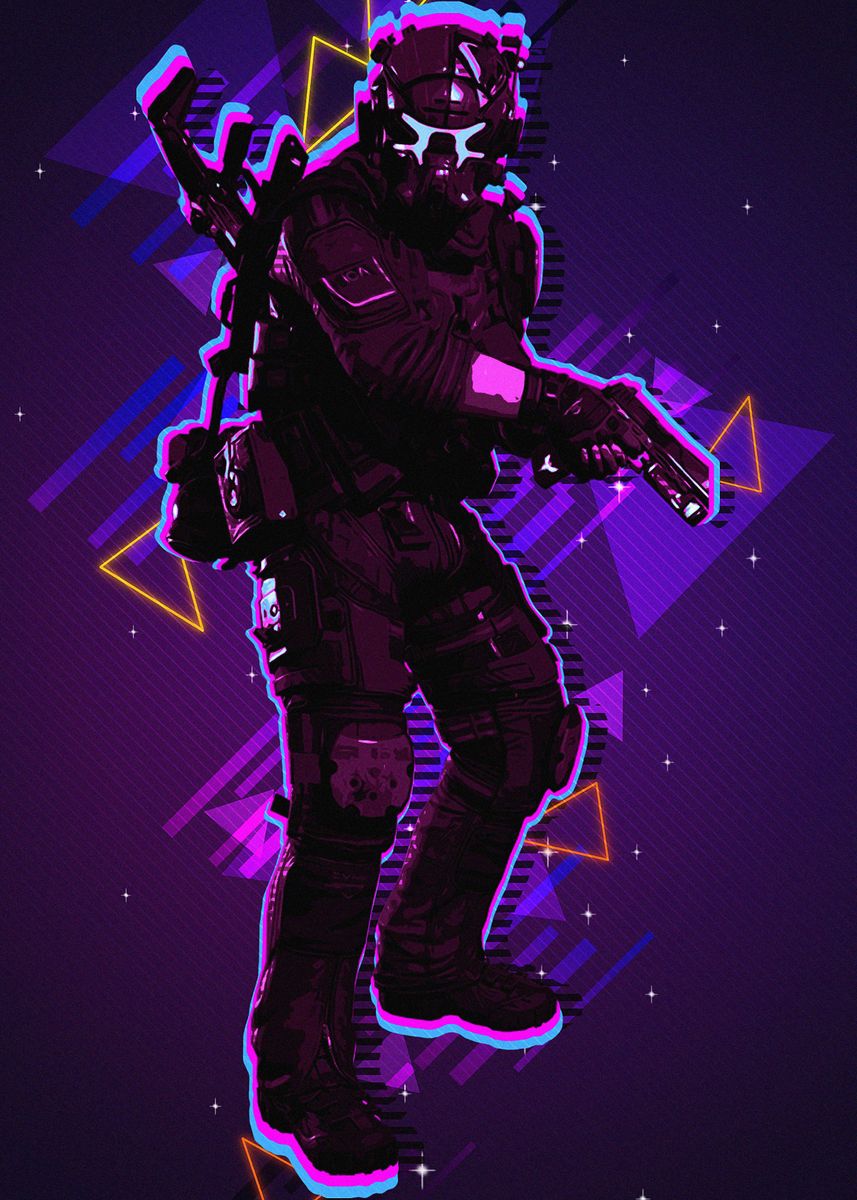 'Titanfall' Poster by Vale | Displate