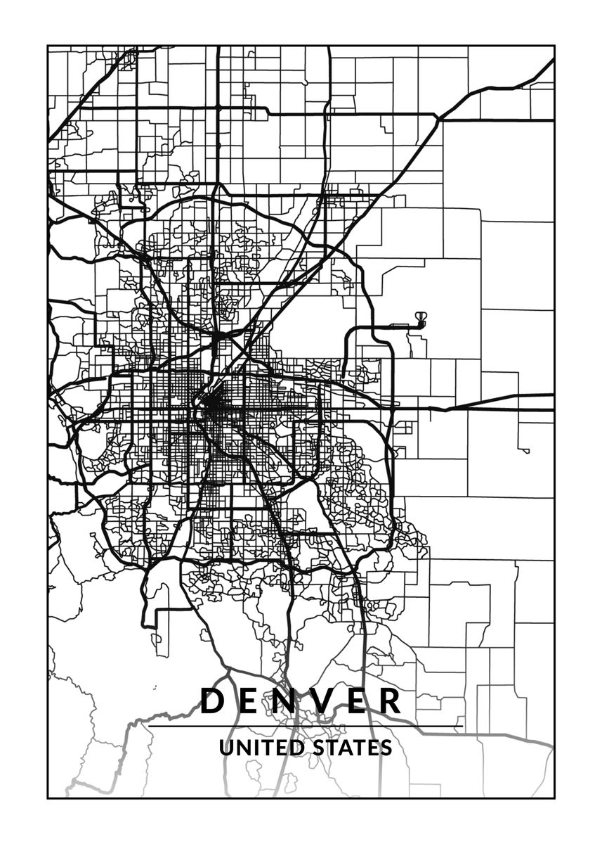 Map Of Denver USA Poster Picture Metal Print Paint By Zero Nine 4017a8a474e4626775a3cebe85a1fba5 1681669298dabc6c4a86c94c93bc8628