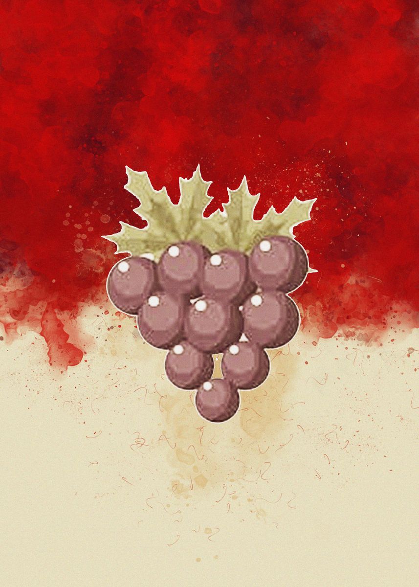 'grapes' Poster by padilla Displate