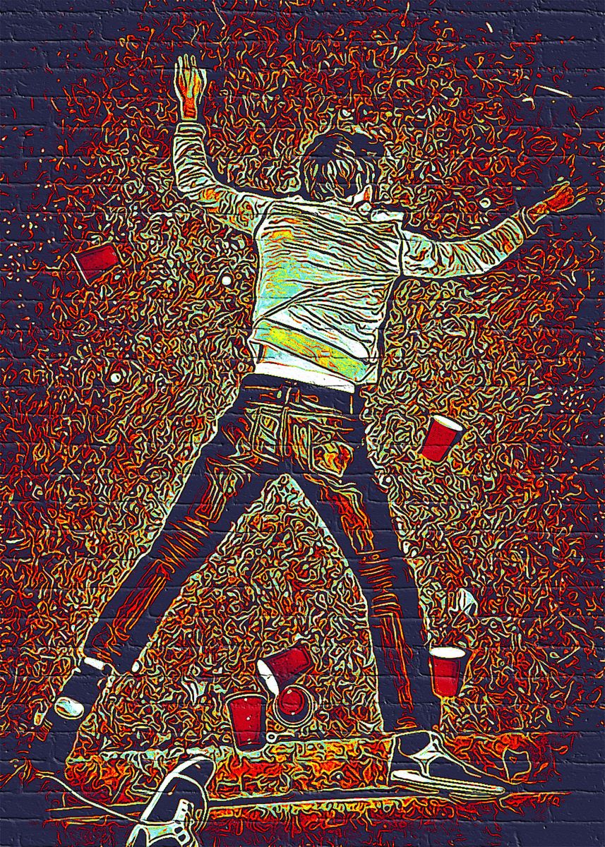 'Project X' Poster, picture, metal print, paint by Zain Brookes | Displate