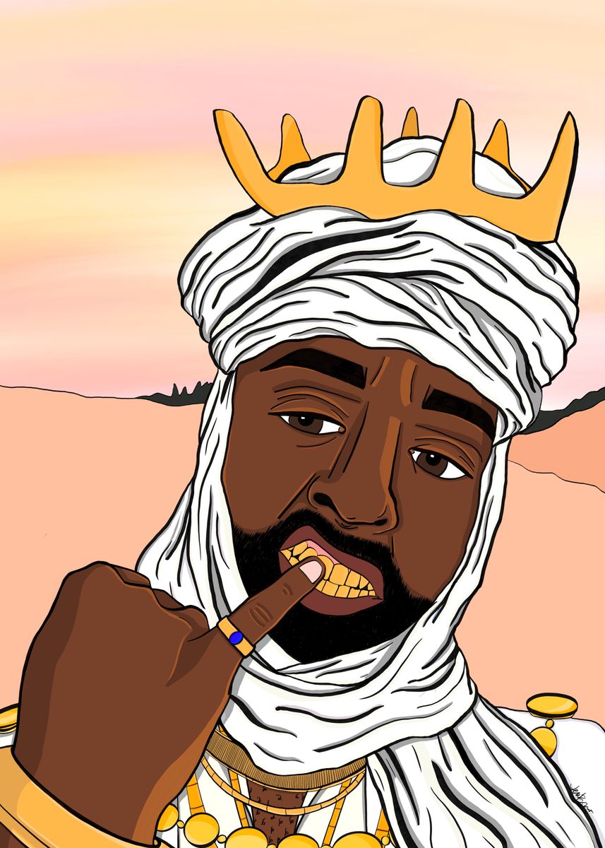 Mansa Musa' Poster by Glenn J. | Displate