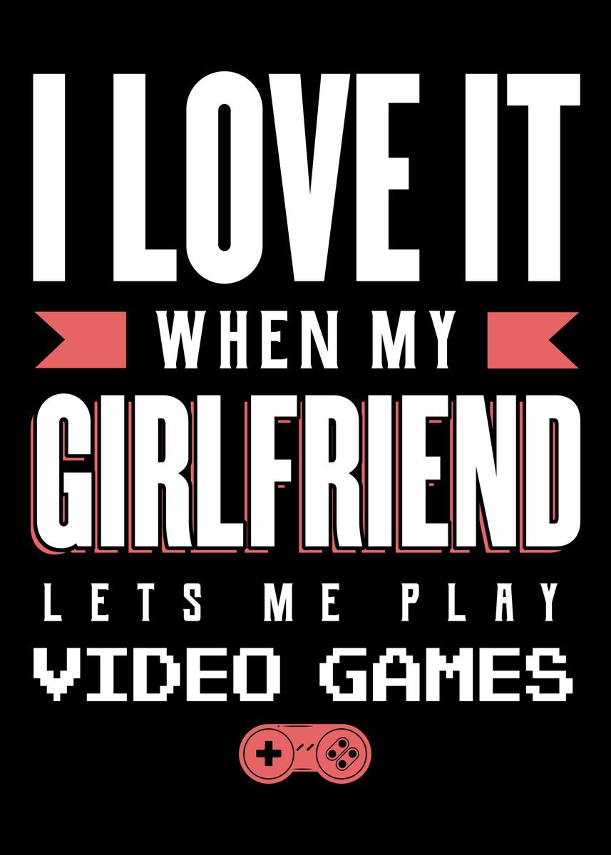 'girlfriend' Poster by Hexor Displate