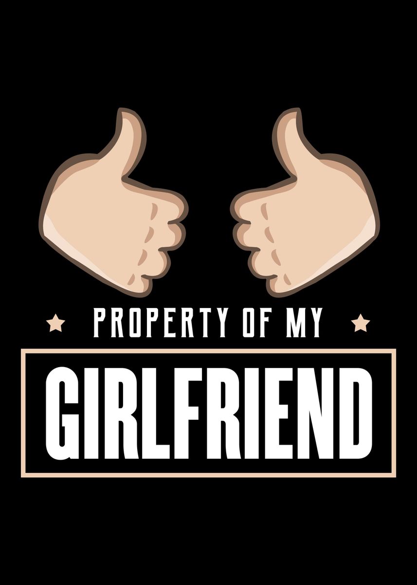 'girlfriend' Poster by Hexor Displate