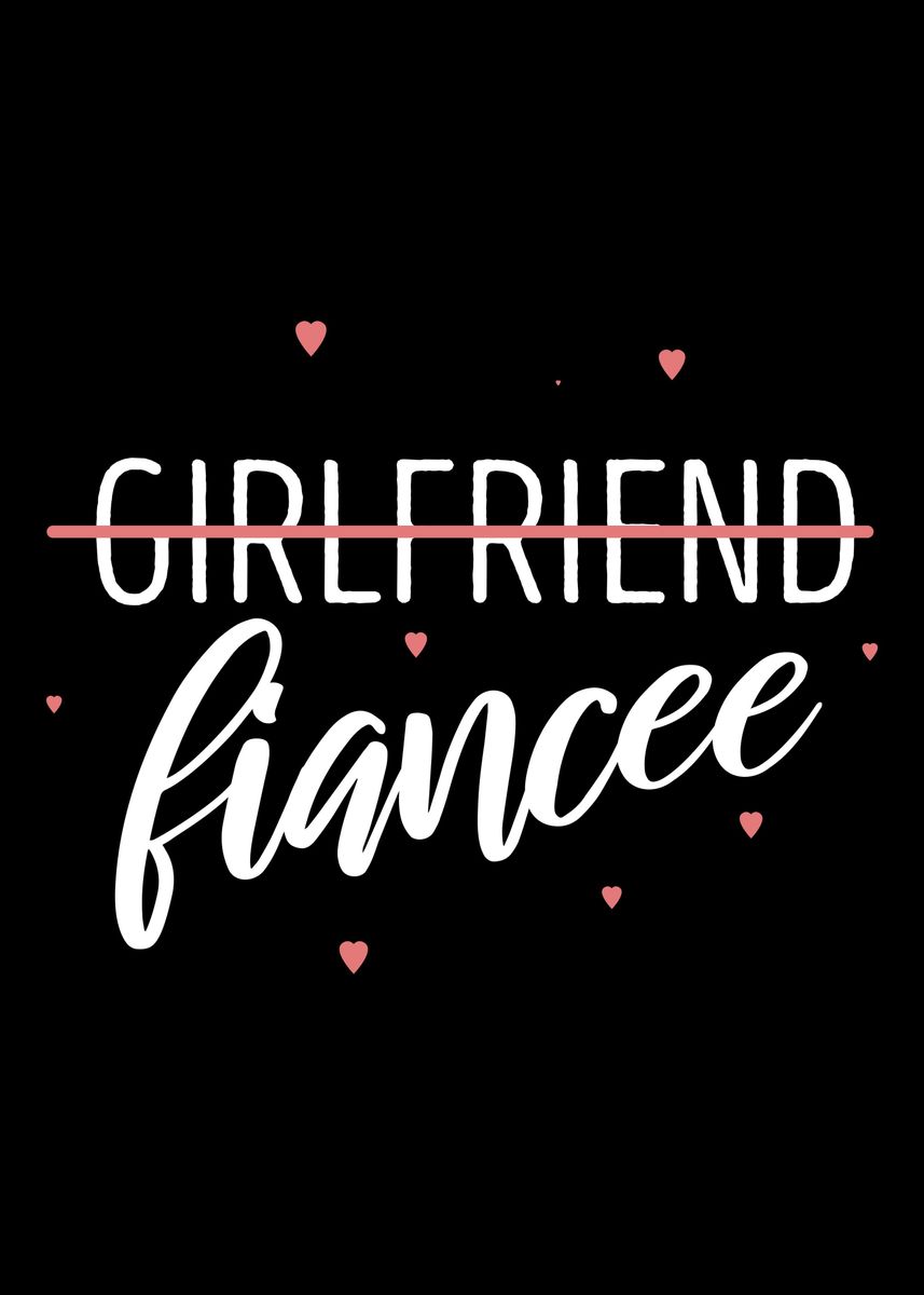 'girlfriend' Poster by Hexor Displate