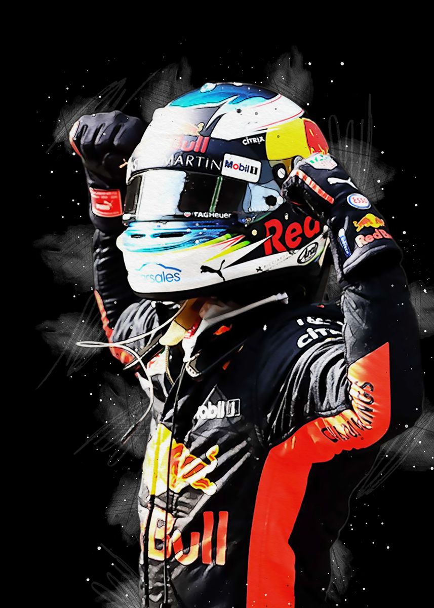 'Daniel Ricciardo' Poster by PADA GROUP | Displate