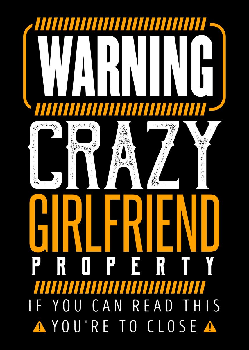 'girlfriend' Poster by Hexor Displate