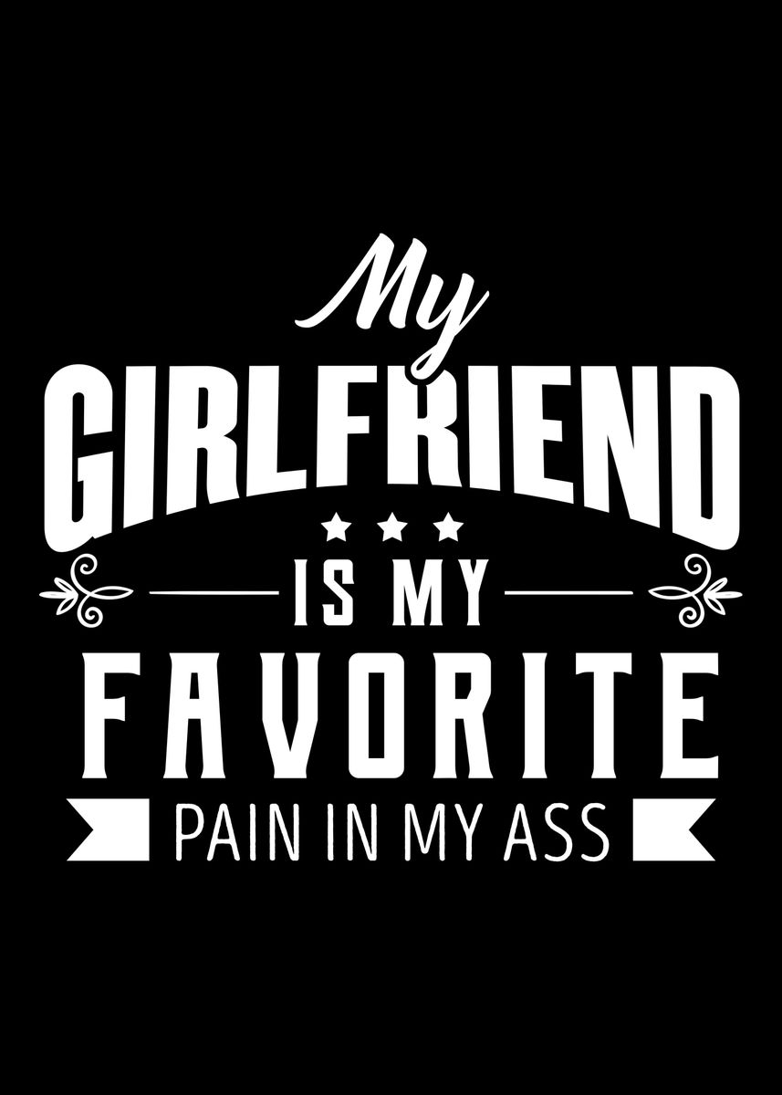 'girlfriend' Poster by Hexor Displate