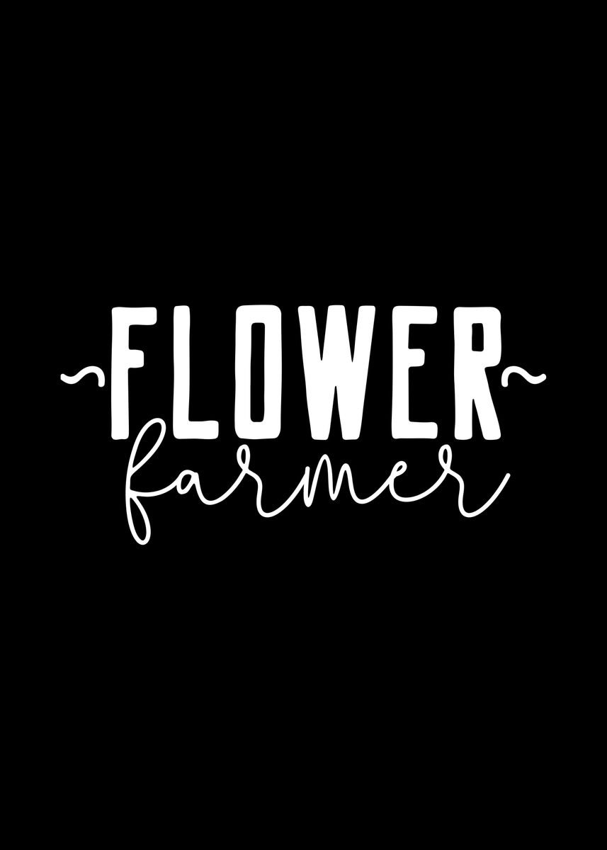 'Blumen Landwirt' Poster by Mealla | Displate
