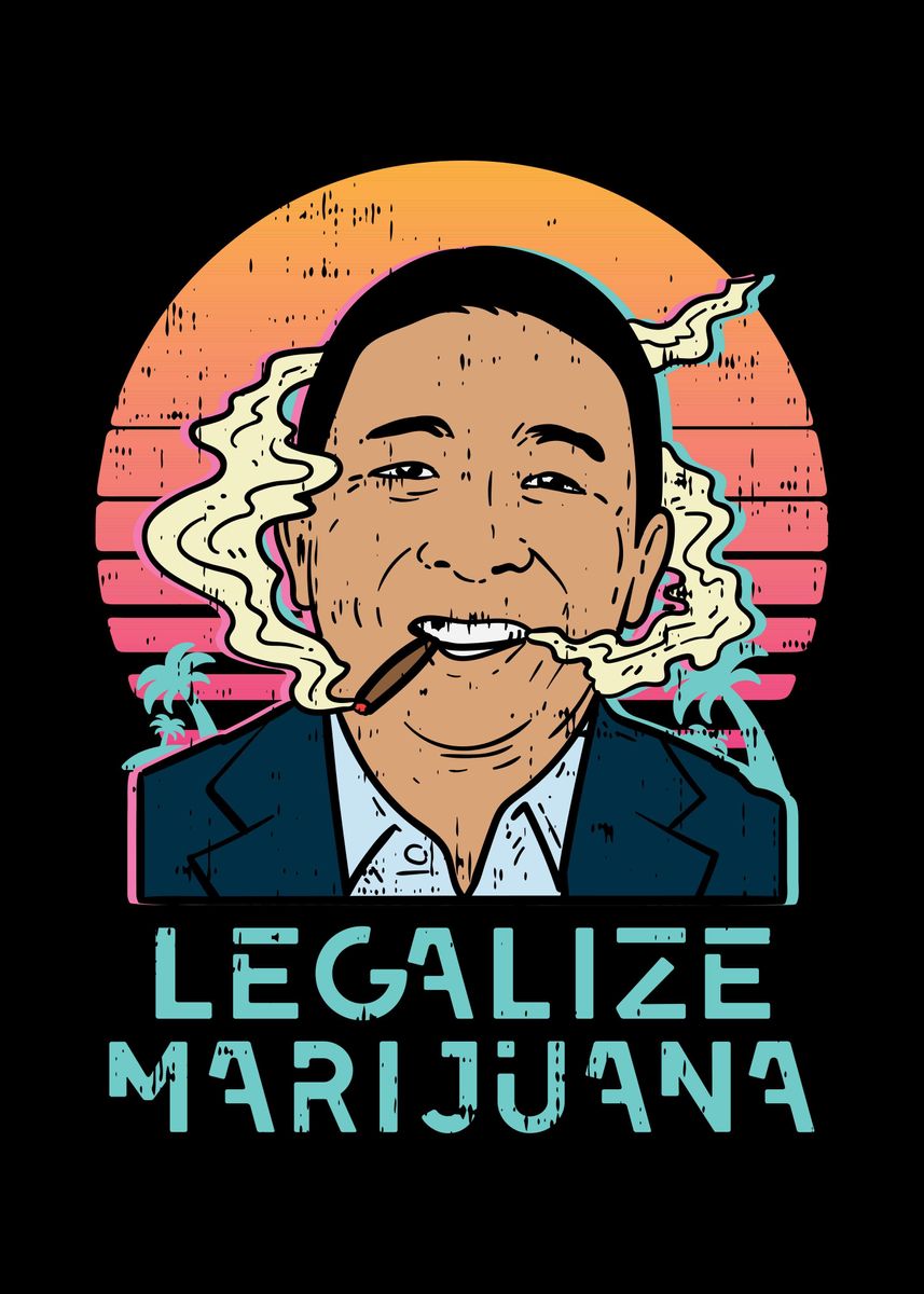 'Legalize Marijuana' Poster by BoredKoalas | Displate